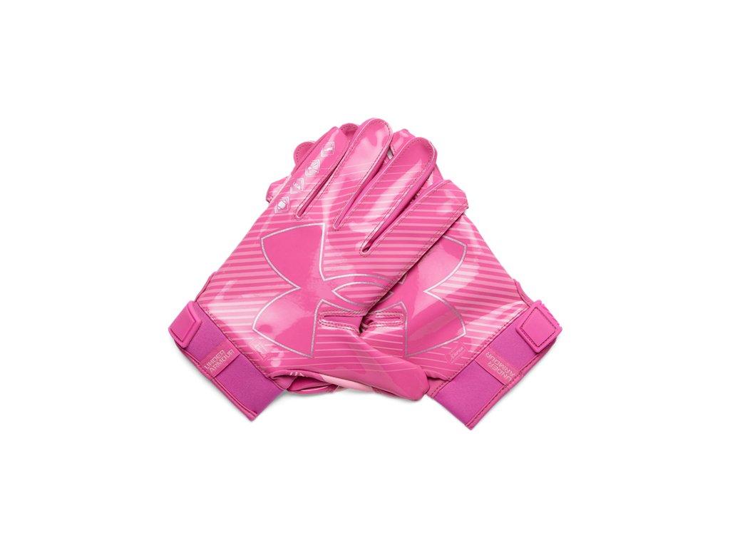 Under Armour Mens UA F9 Nitro Football Gloves - Enhanced Grip