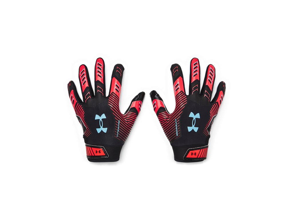 Under Armour Boys F9 Nitro Printed Football Gloves - Enhanced Grip and Protection