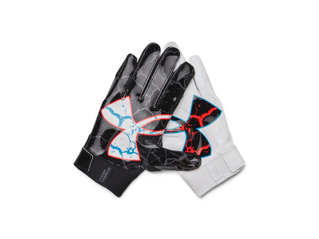 Under Armour Boys F9 Nitro Printed Football Gloves - Enhanced Grip and Protection