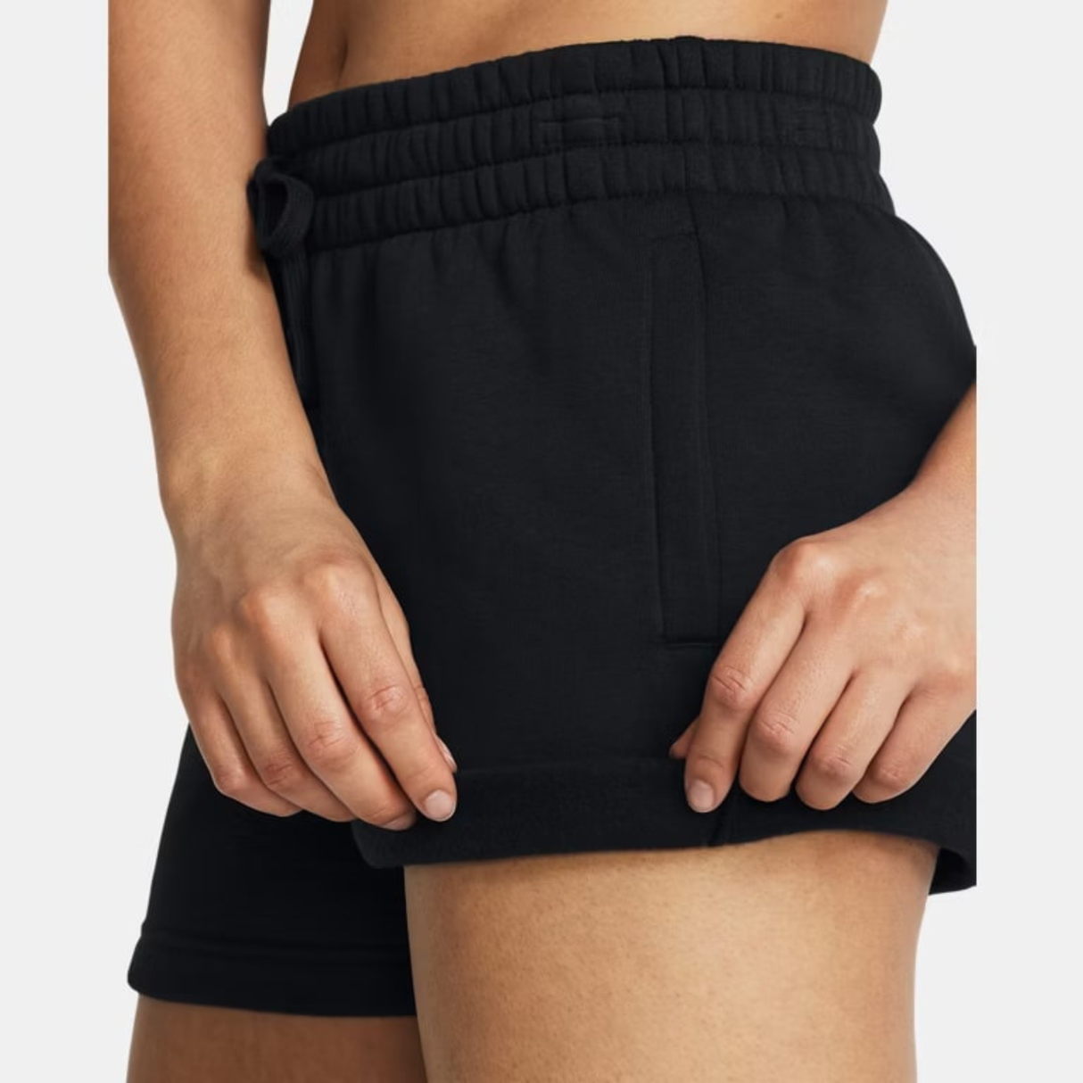 Under Armour Women Rival Fleece Shorts - Ultra-Soft with Extra Warmth