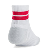 Under Armour Unisex UA Performance Tech Quarter Socks - 3-Pack with Arch Support