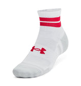 Under Armour Unisex UA Performance Tech Quarter Socks - 3-Pack with Arch Support