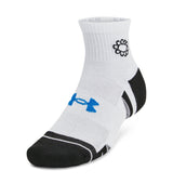 Under Armour Unisex UA Performance Tech Quarter Socks - 3-Pack with Arch Support