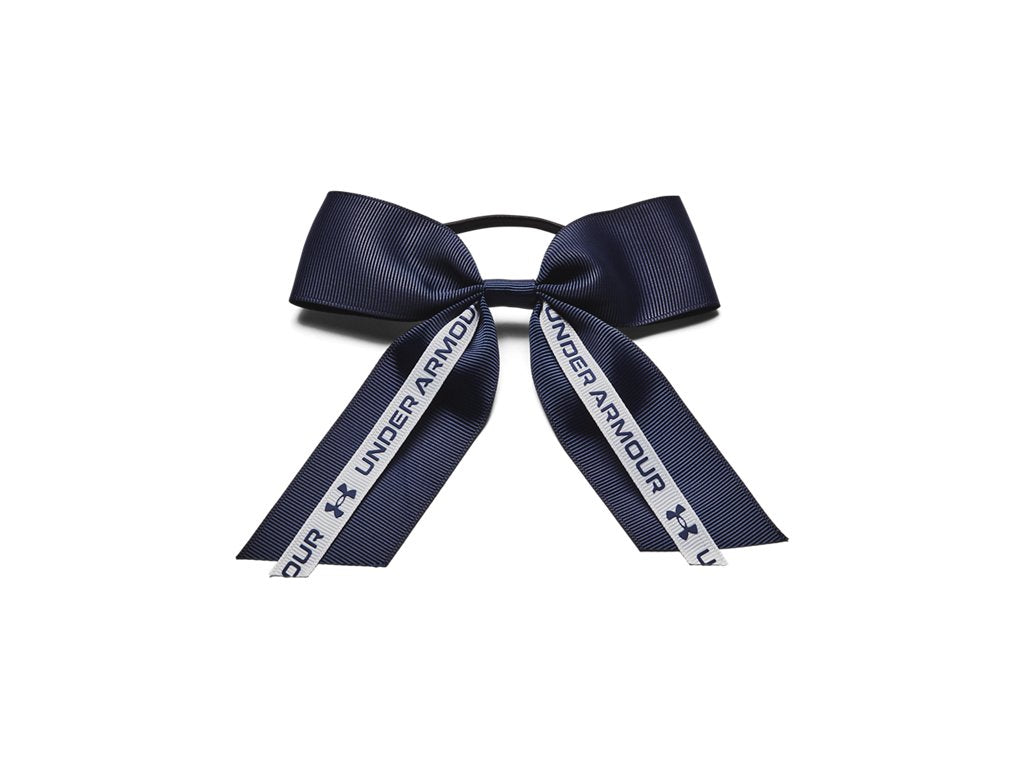 Under Armour Womens Team Bow Hair Tie - Stretchy Elastic Secure Fit