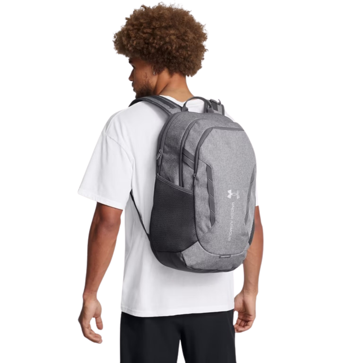 Under Armour Unisex Hustle 6.0 Team Backpack - Water-resistant with Adjustable Straps