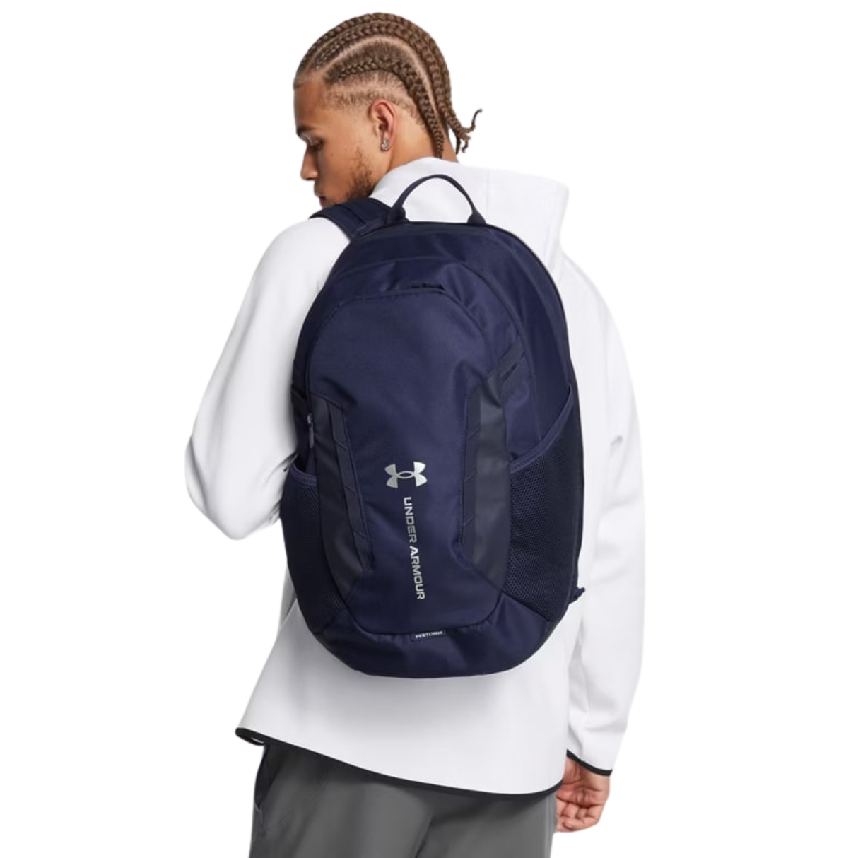 Under Armour Unisex Hustle 6.0 Team Backpack - Water-resistant with Adjustable Straps