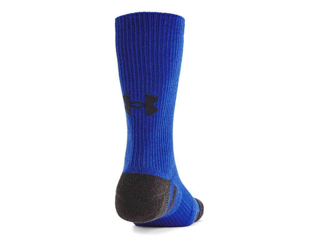 Under Armour Unisex UA Performance Tech Crew Socks 6-Pack - Sweat Wicking Accessories