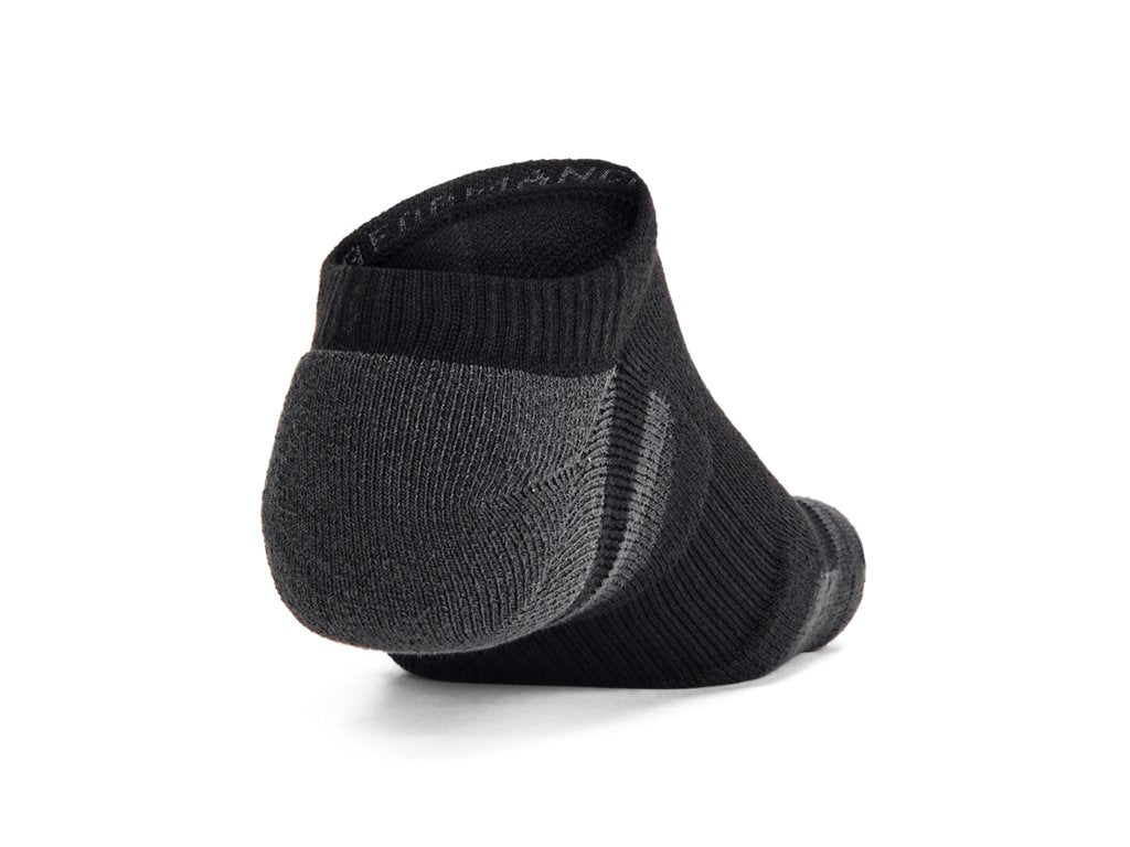 Under Armour Unisex UA Performance Tech No Show Socks - Sweat Wicking and Arch Support