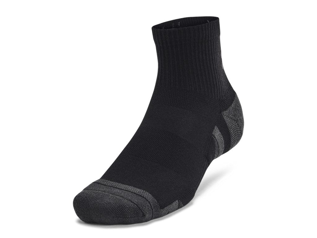 Under Armour Unisex UA Performance Tech Quarter Socks 6-Pack - Arch Support and Sweat Wicking Accessories