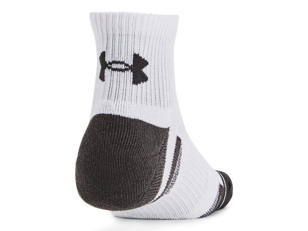 Under Armour Unisex UA Performance Tech Quarter Socks 6-Pack - Arch Support and Sweat Wicking Accessories