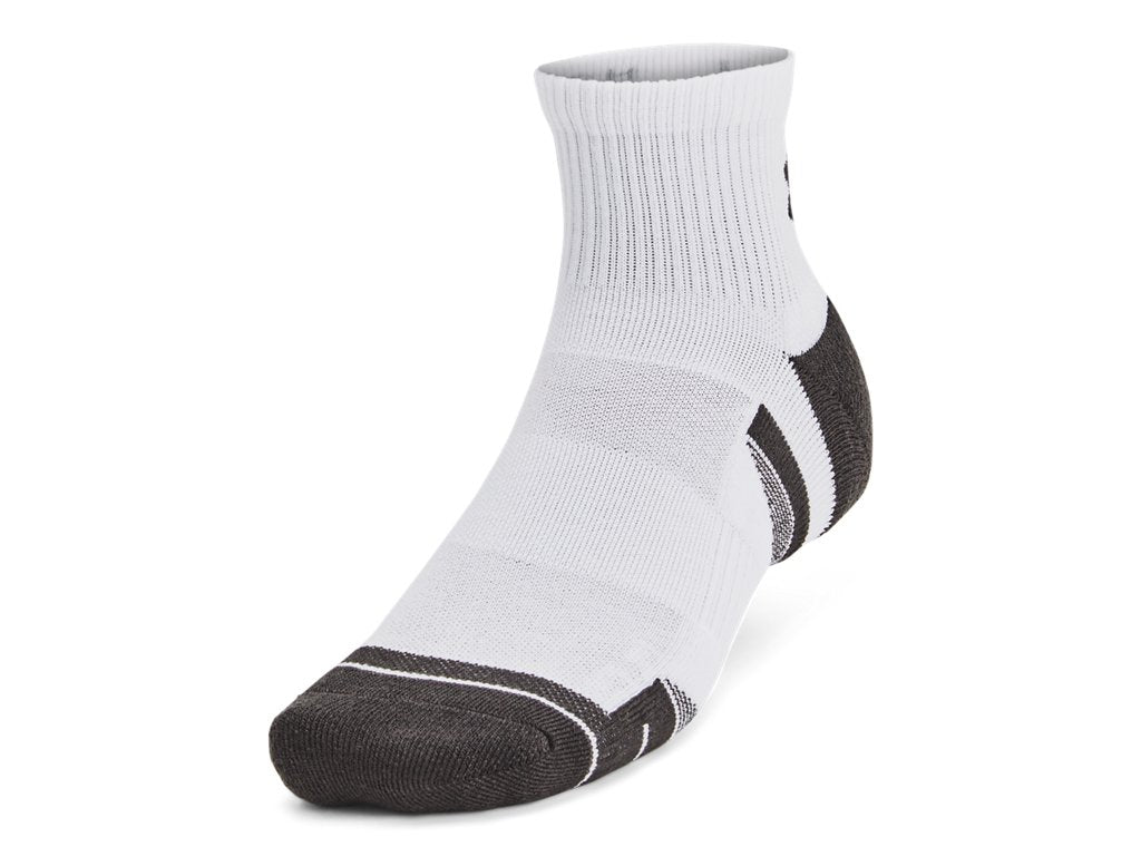 Under Armour Unisex UA Performance Tech Quarter Socks 6-Pack - Arch Support and Sweat Wicking Accessories