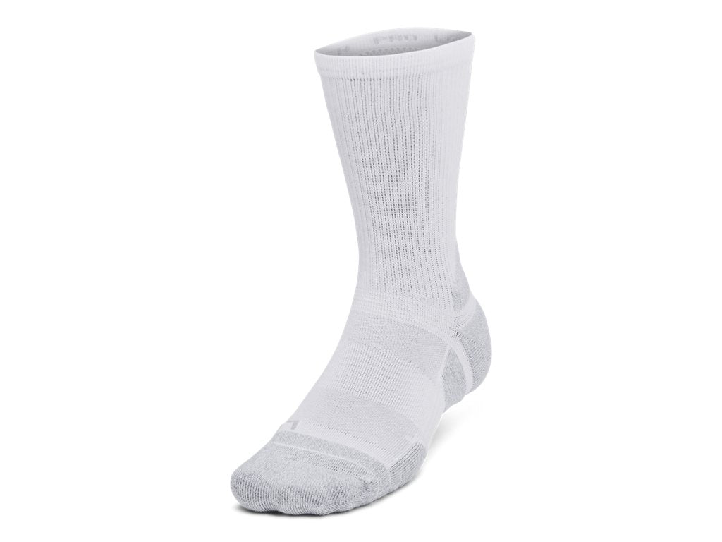 Under Armour Unisex UA Performance Tech Pro Crew Socks - Sweat-Wicking and Anti-Odor