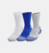 Under Armour Unisex UA Performance Tech Pro Crew Socks - Sweat-Wicking and Anti-Odor