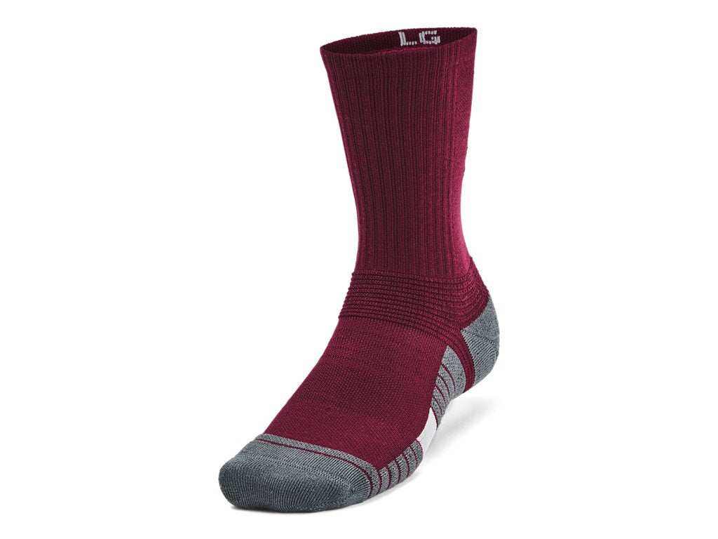 Under Armour Unisex UA Team Crew Socks - Sweat Wicking and Odor Control