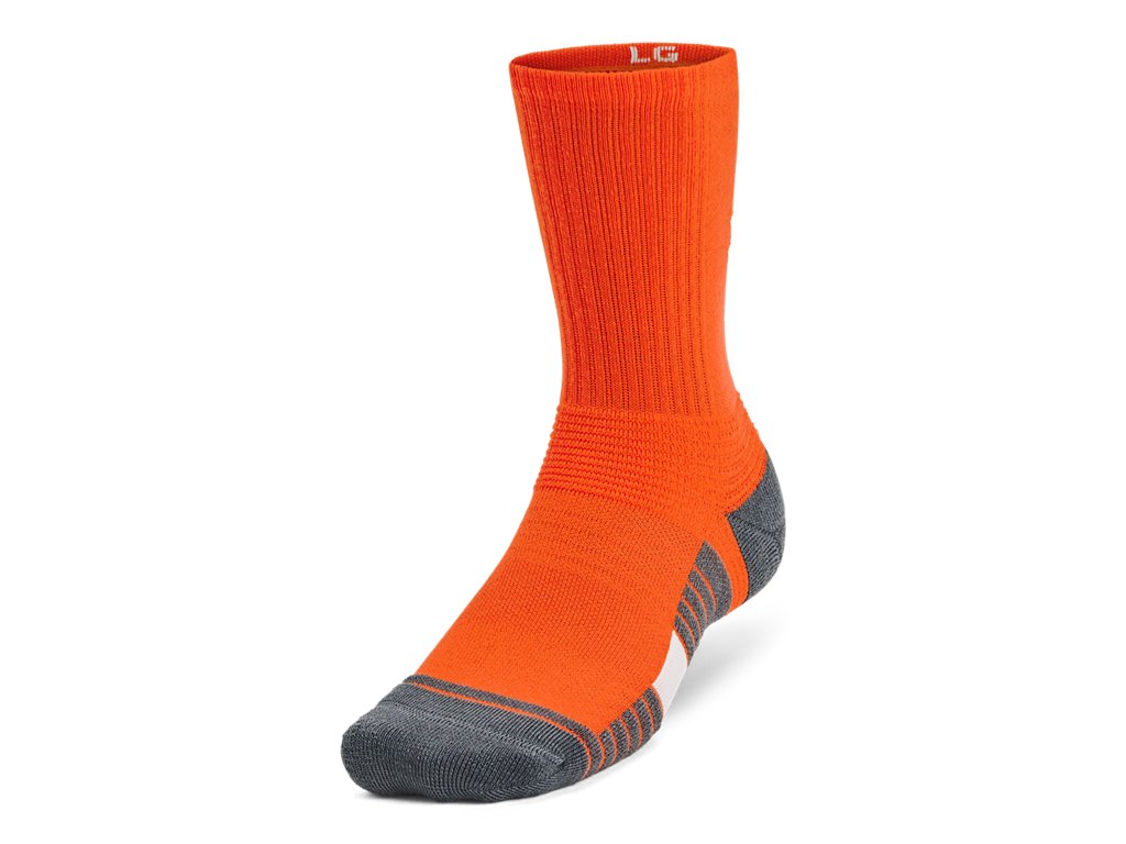 Under Armour Unisex UA Team Crew Socks - Sweat Wicking and Odor Control