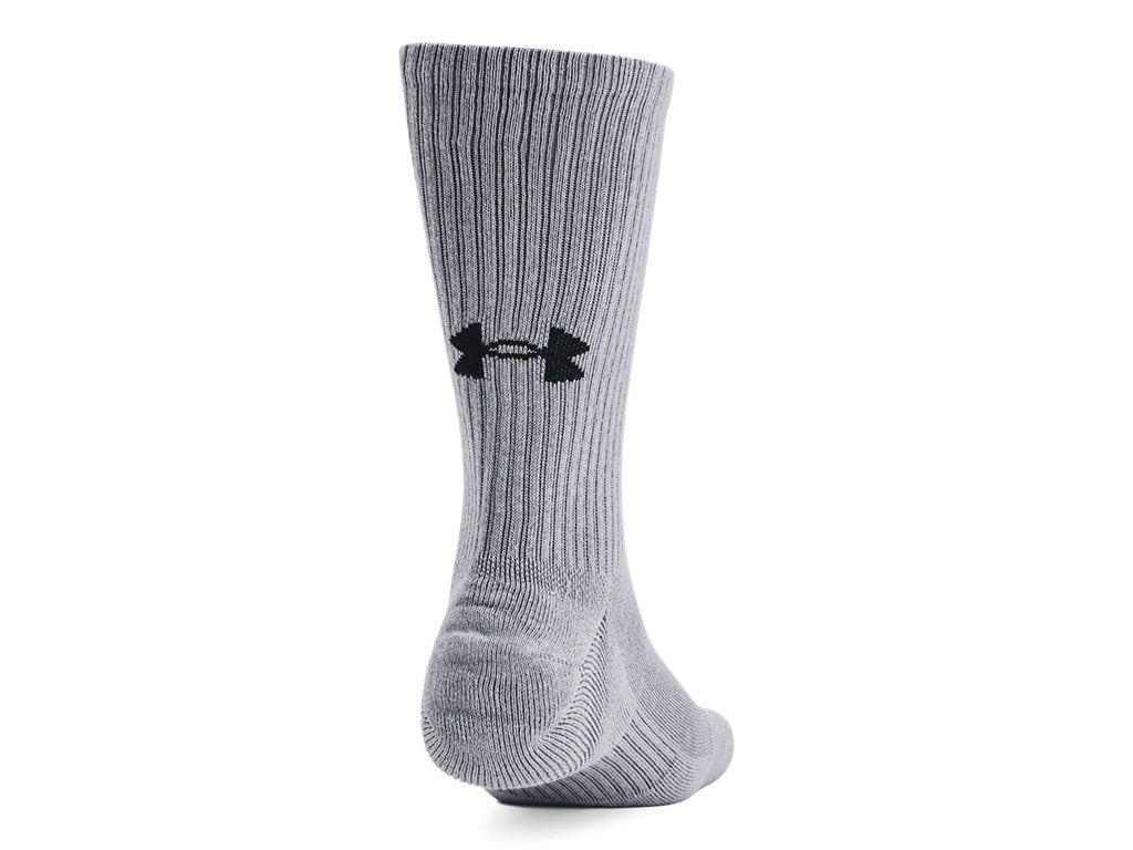 Under Armour Unisex Training Cotton Crew Socks 3-Pack - Sweat Wicking Accessories