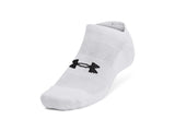 Under Armour Unisex Training Cotton No Show Socks 3-Pack - Fast Drying