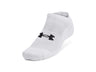 Under Armour Unisex Training Cotton No Show Socks 3-Pack - Fast Drying