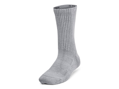 Under Armour Kids Training Cotton Crew Socks 6-Pack - Sweat Wicking Accessories