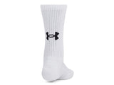 Under Armour Kids Training Cotton Crew Socks 6-Pack - Sweat Wicking Accessories