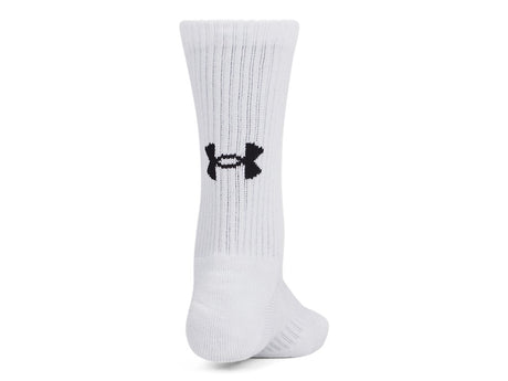 Under Armour Kids Training Cotton Crew Socks 6-Pack - Sweat Wicking Accessories