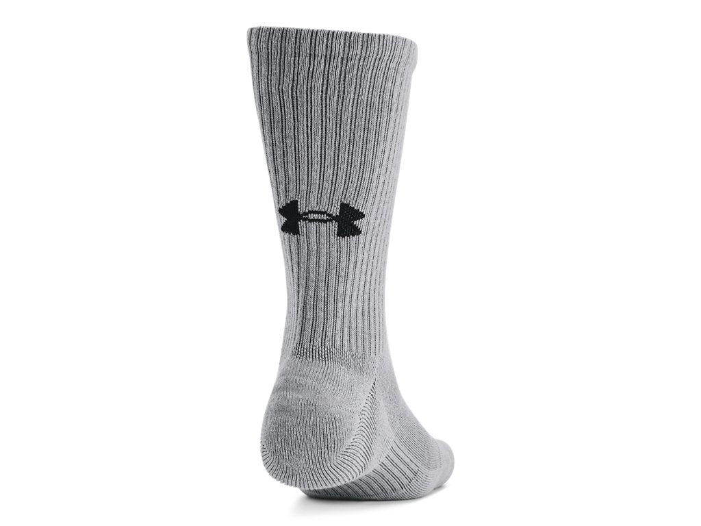 Under Armour Unisex UA Training Cotton 6-Pack Crew Socks - Fast Drying and Breathable