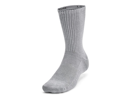 Under Armour Unisex UA Training Cotton 6-Pack Crew Socks - Fast Drying and Breathable