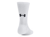 Under Armour Unisex UA Training Cotton 6-Pack Crew Socks - Fast Drying and Breathable