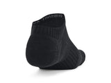 Under Armour Unisex UA Training Cotton 6-Pack No Show Socks Accessories - Built-In Arch Support