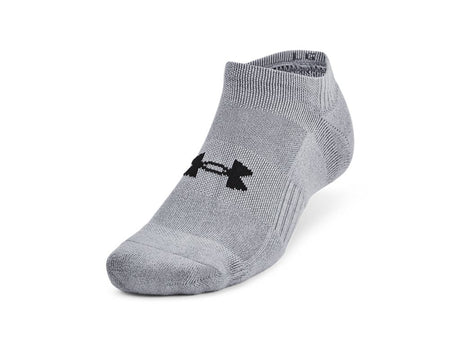 Under Armour Unisex UA Training Cotton 6-Pack No Show Socks Accessories - Built-In Arch Support