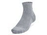 Under Armour Unisex Training Cotton 3-Pack Quarter Socks - Fast-Drying and Breathable