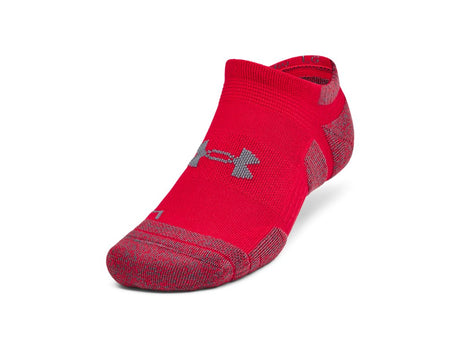 Under Armour Unisex UA Performance Tech Pro No Show Socks, 3-Pack Accessories - Sweat-Wicking & Odor Control