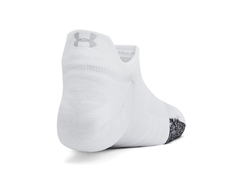 Under Armour Womens UA Breathe 3-Pack No Show Tab Socks - Sweat-Wicking and Breathable
