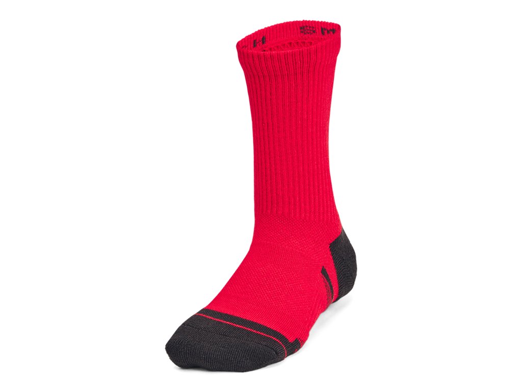 Under Armour Kids Performance Tech Crew Socks Accessories - Arch Support