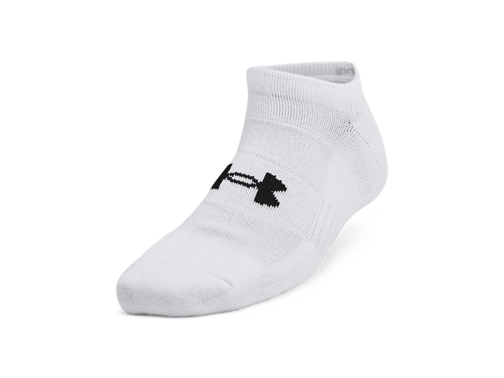 Under Armour Kids Training Cotton 6-Pack No Show Socks - Sweat Wicking