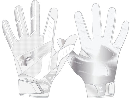 Under Armour Men's UA Blur Football Gloves Accessories - Durable with Odor Control Technology