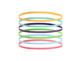 Under Armour Women Mini Elastic Headbands Accessories - Velvet Material for Better Grip