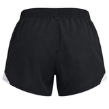 Under Armour Womens UA Fly-By 3in Shorts - Lightweight with Breathable Mesh Panels