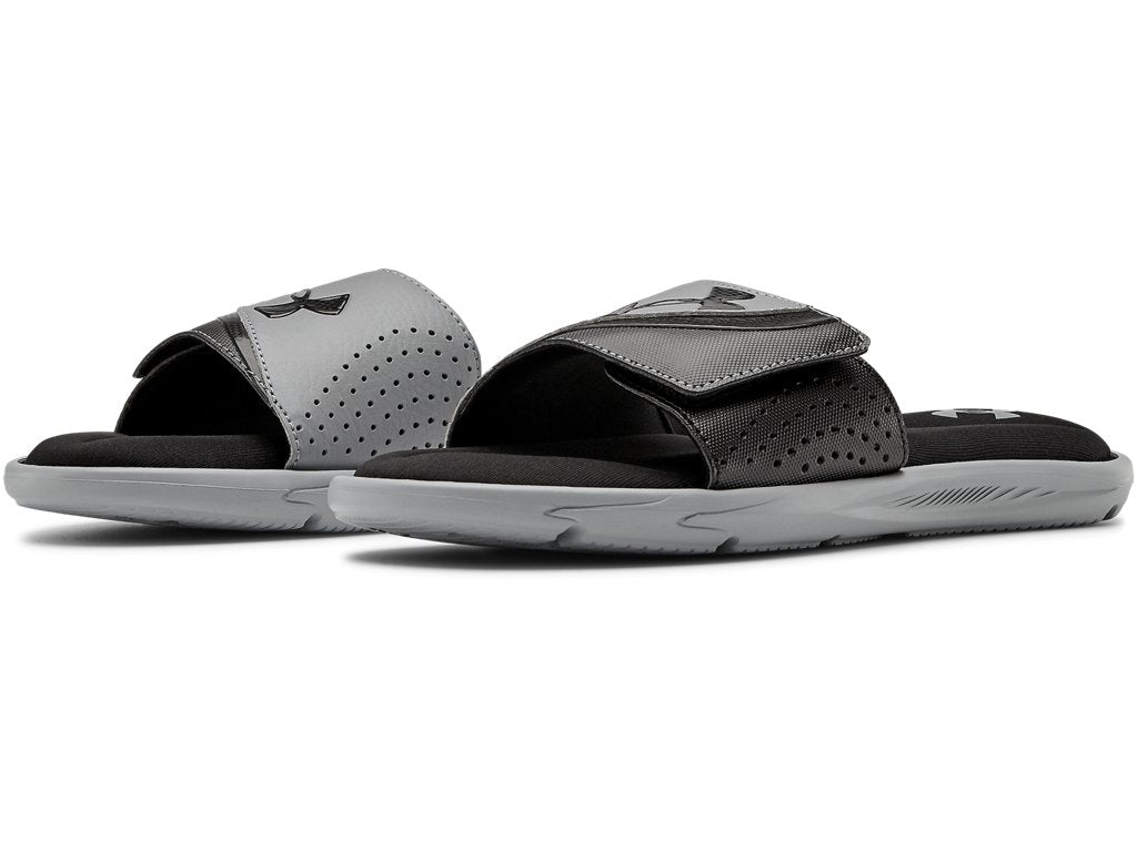 Under Armour Mens UA Ignite VI Slides Footwear - Durable Traction Pods