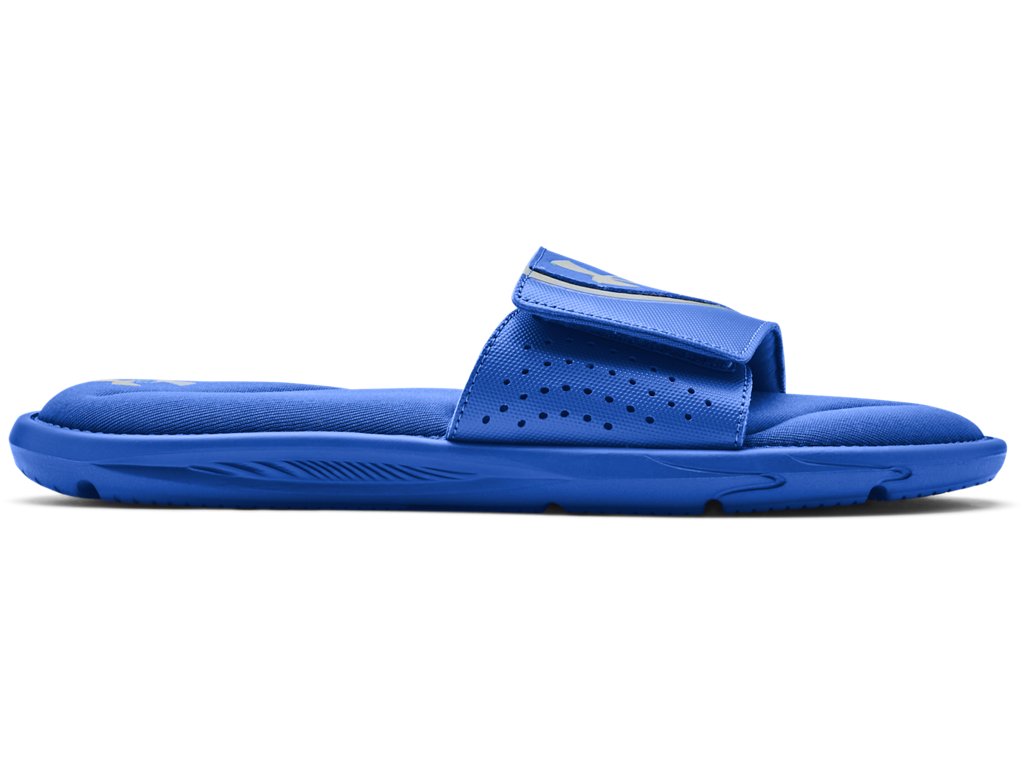 Under Armour Mens UA Ignite VI Slides Footwear - Durable Traction Pods