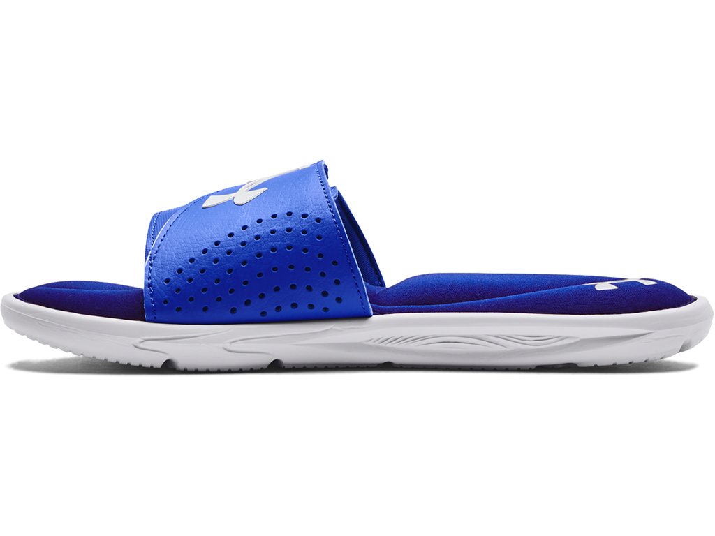 Under Armour Mens UA Ignite VI Slides Footwear - Durable Traction Pods