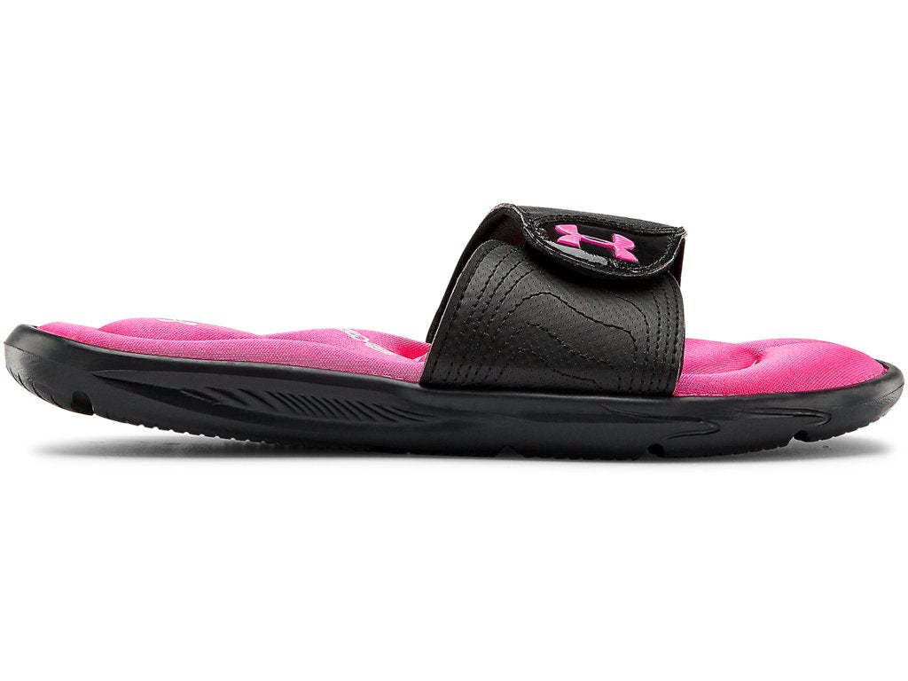 Under Armour Girls Ignite IX Slides Footwear - Durable Traction Pods