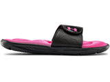 Under Armour Girls Ignite IX Slides Footwear - Durable Traction Pods