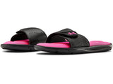 Under Armour Girls Ignite IX Slides Footwear - Durable Traction Pods