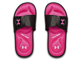 Under Armour Girls Ignite IX Slides Footwear - Durable Traction Pods