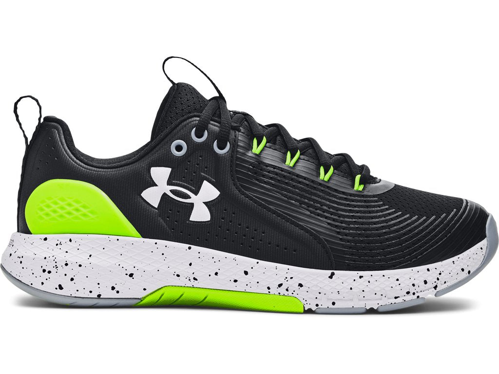 Under Armour Mens UA Charged Commit 3 Training Shoes - Charged Cushioning Impact Absorption