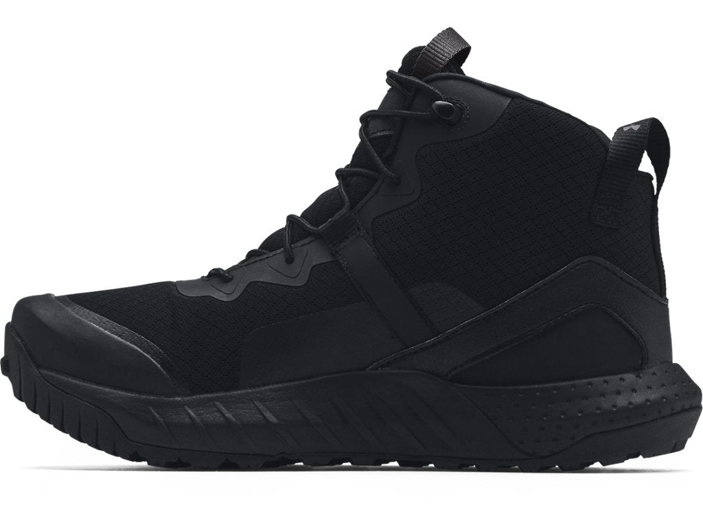 Under Armour Men's Micro G Valsetz Mid Tactical Boots - Oil & Slip Resistant