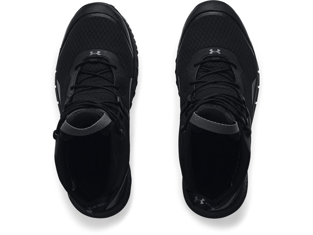 Under Armour Mens UA Micro G Valsetz Mid Wide Tactical Boots - 2E Sizing for Wide Feet