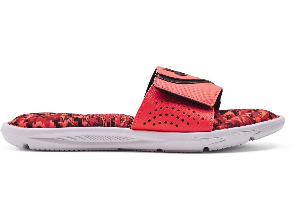 Under Armour Boys Ignite VI Graphic Footbed Slides Footwear - Durable Traction Pods