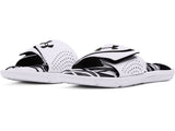 Under Armour Boys Ignite VI Graphic Footbed Slides Footwear - Durable Traction Pods